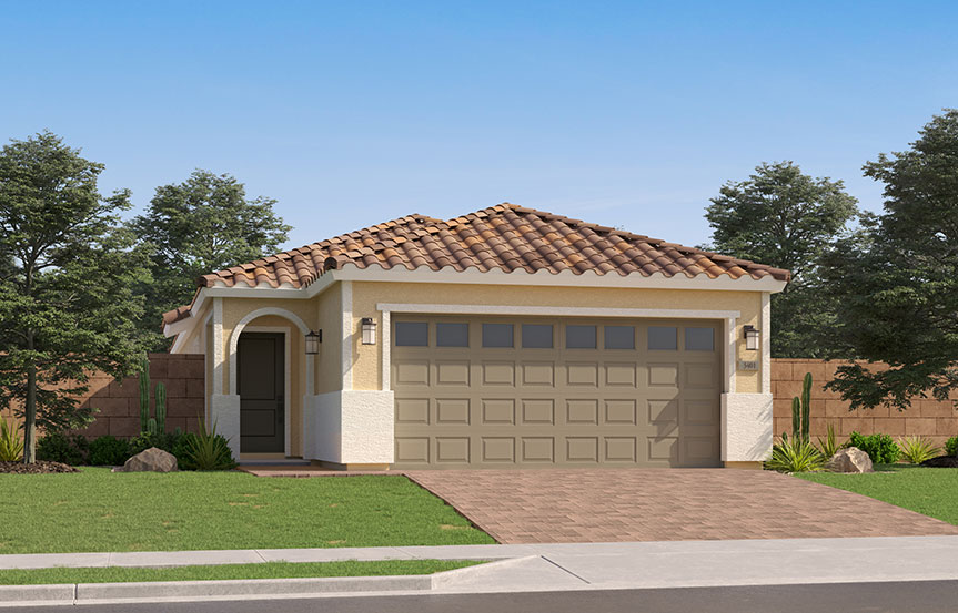 Lennar Blossom Rock Lily Elevation G - Italianate