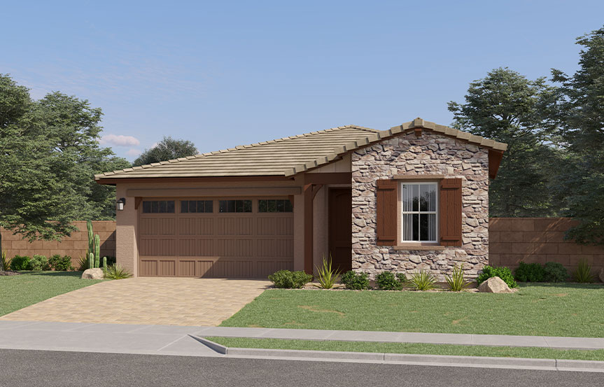 Lennar Blossom Rock Ironwood Elevation I - Western Territorial