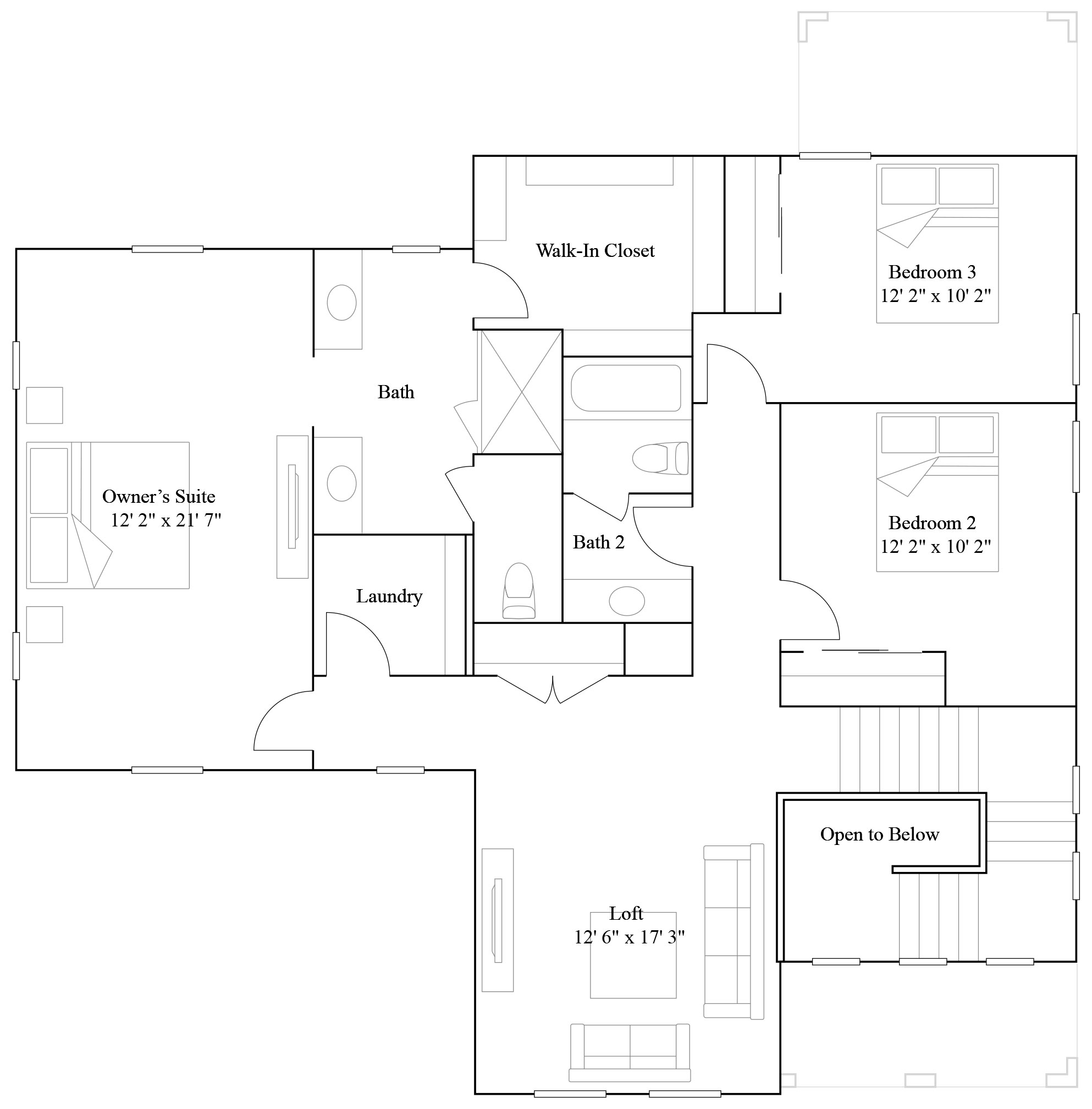 Lennar Montecito 2nd Floor
