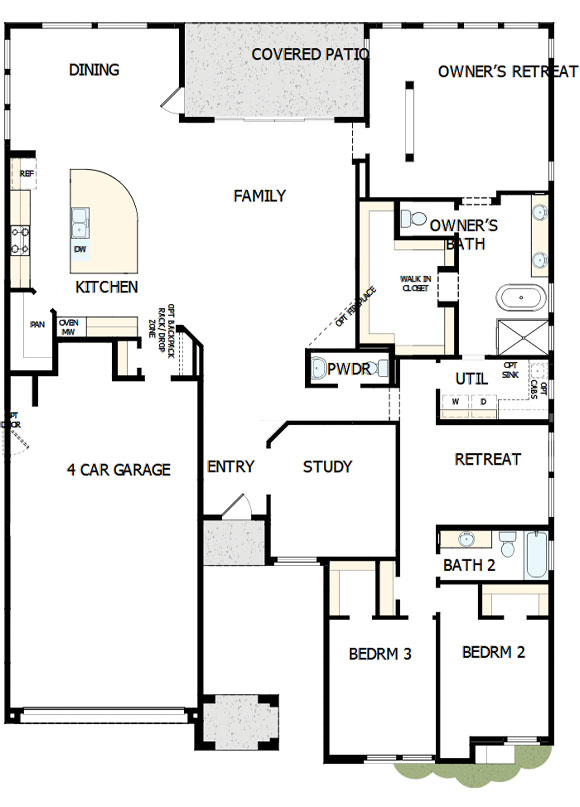 David Weekleyl Blossom Rock 953 W Ridge Rd Floorplan