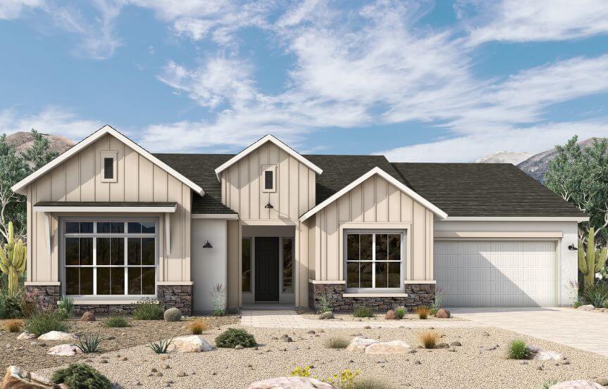 David Weekley Homes Blossom Rock Cerro A358 Elevation F