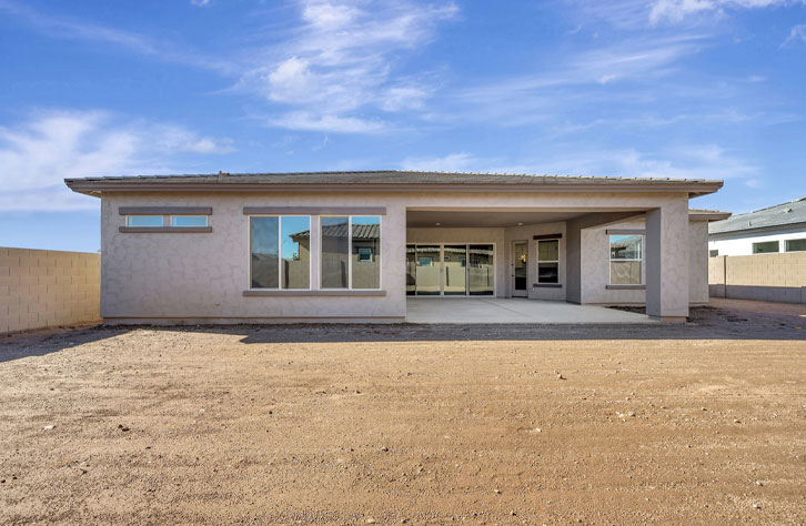 9809 S Gold Stone Trl Backyard