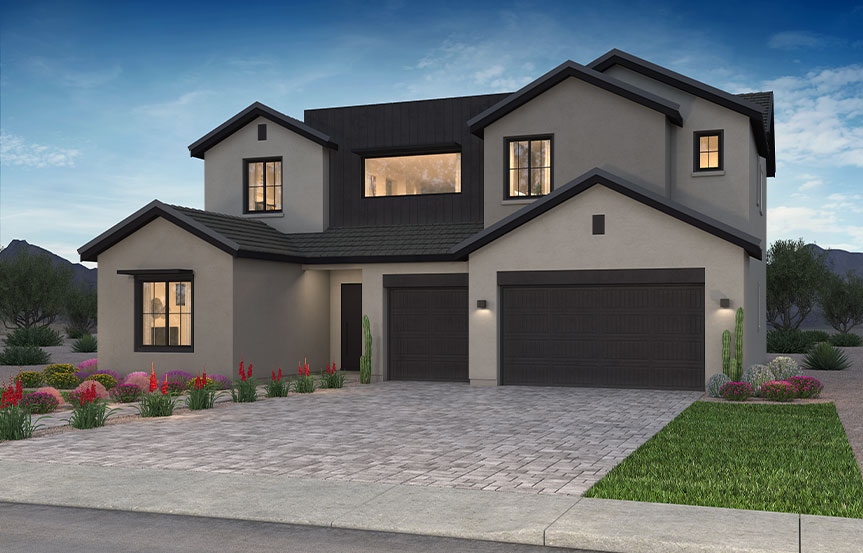 Shea Homes Blossom Rock Plan 5036 Elevation V - Valley
