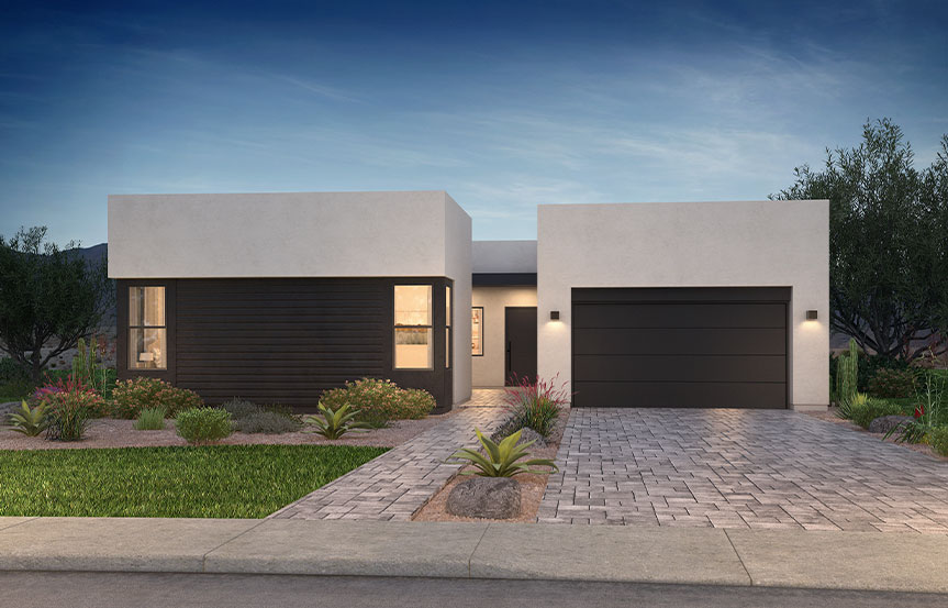 Shea Homes Blossom Rock Plan 5034 Elevation H - Urban