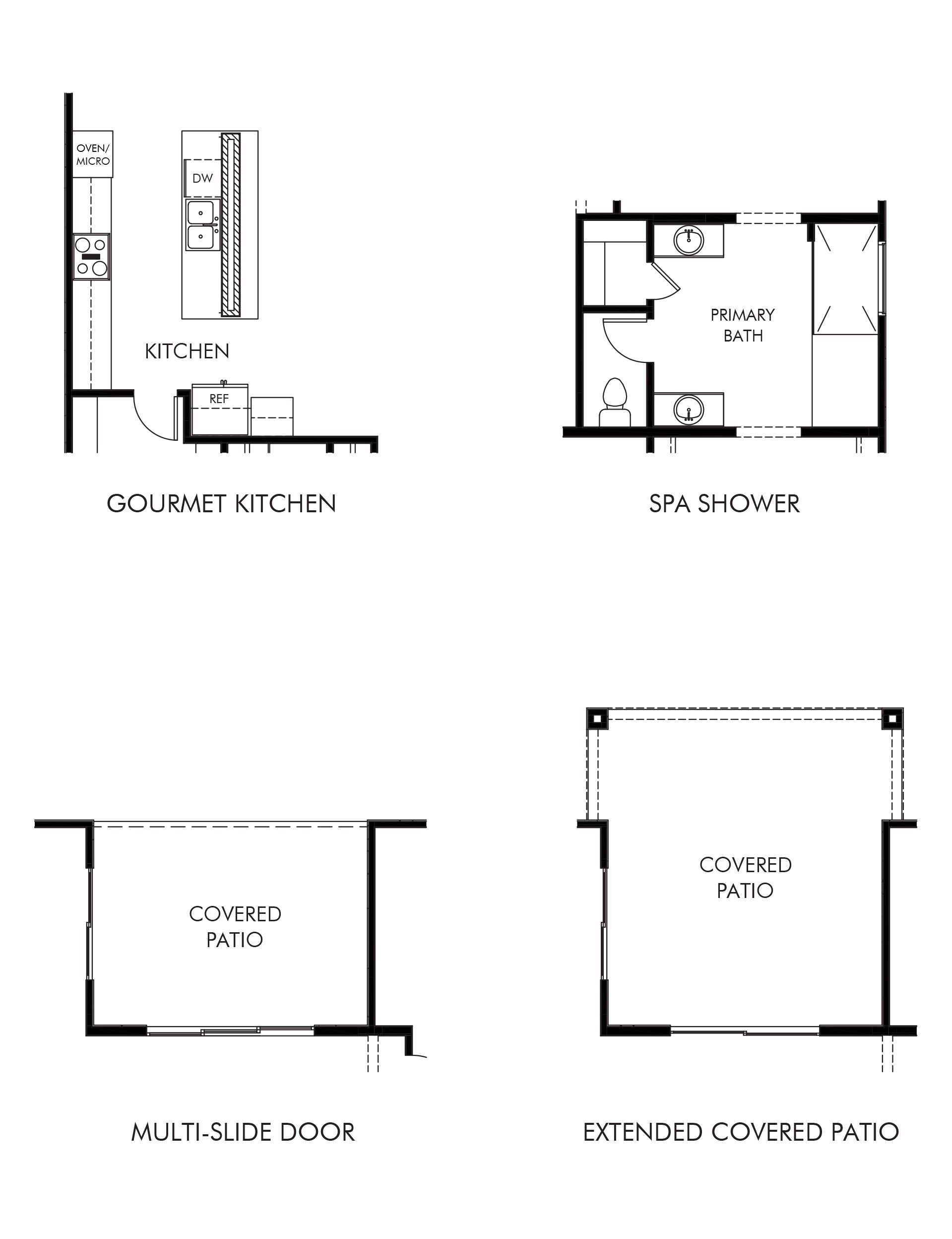 Meritage Homes Bailey Plus Floorplan in Blossom Rock