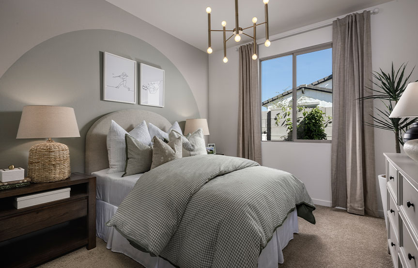 Lotus Model Home Bed3