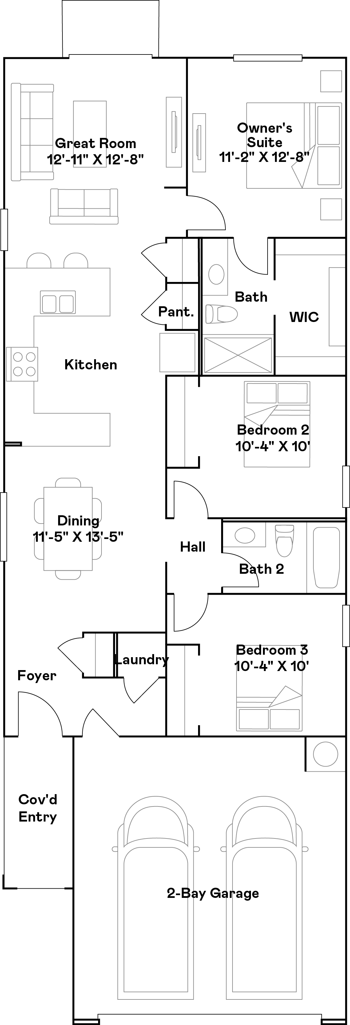 Lennar Lilac Floor Plan