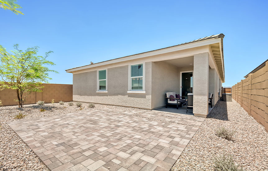 Lennar Latitude Backyard