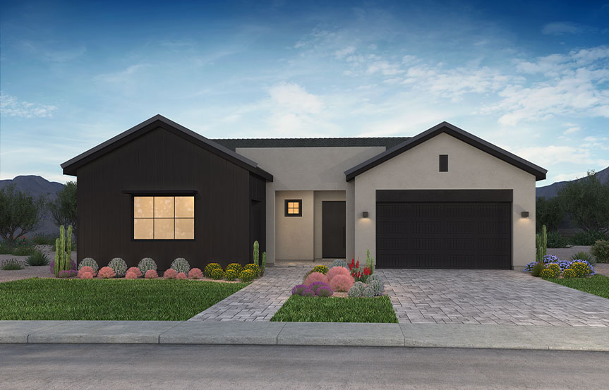 Shea Homes Blossom Rock Plan 5033 Elevation V - Valley