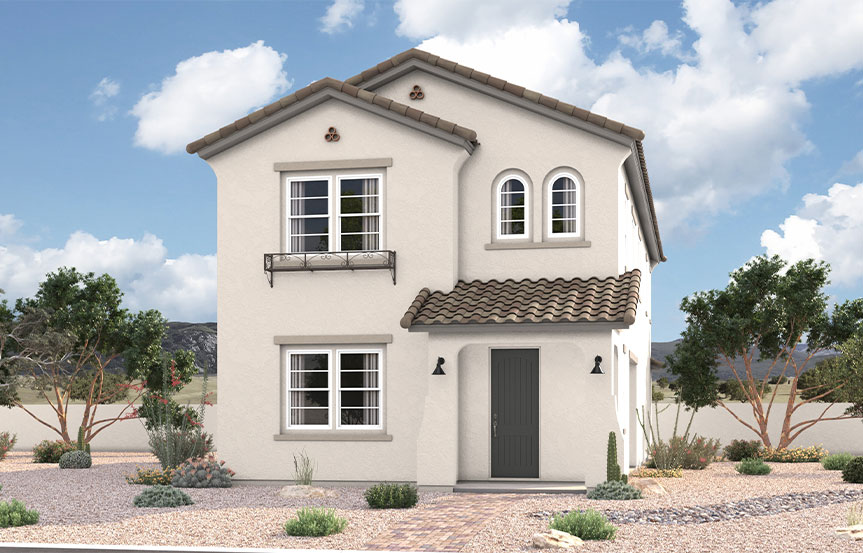 Richmond American Homes in Blossom Rock Napa Elevation A