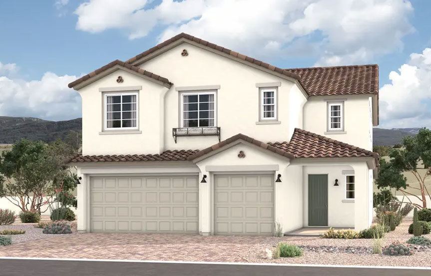 Richmond American Homes in Blossom Rock Yorktown Elevation A