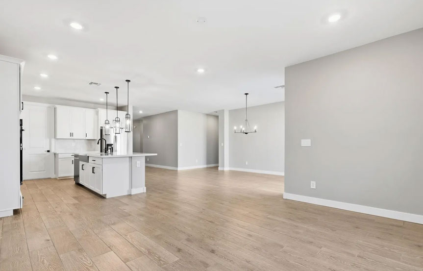 Meritage Timeless Contrast Kitchen