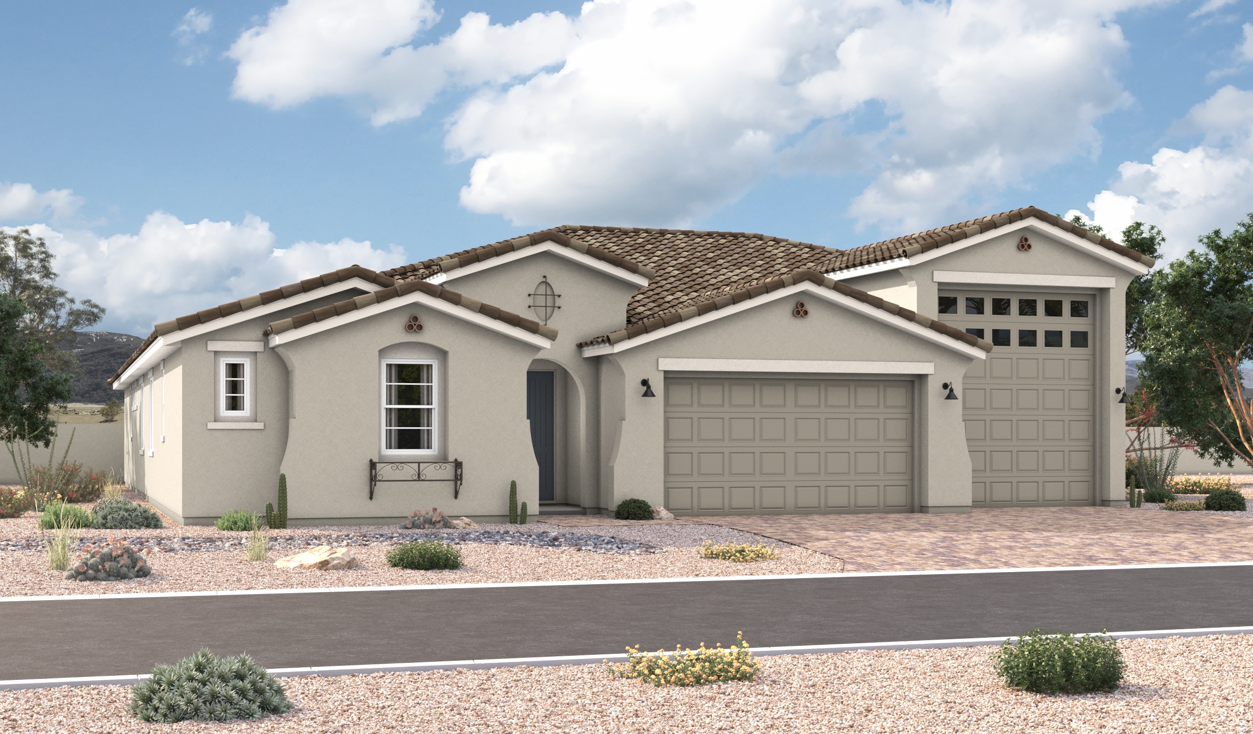 Richmond American Homes in Blossom Rock - Harley Elevation A