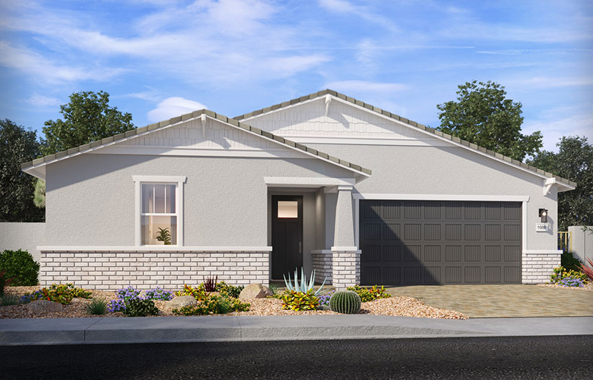 Meritage Homes Blossom Rock Lennon Plus - Elevation F