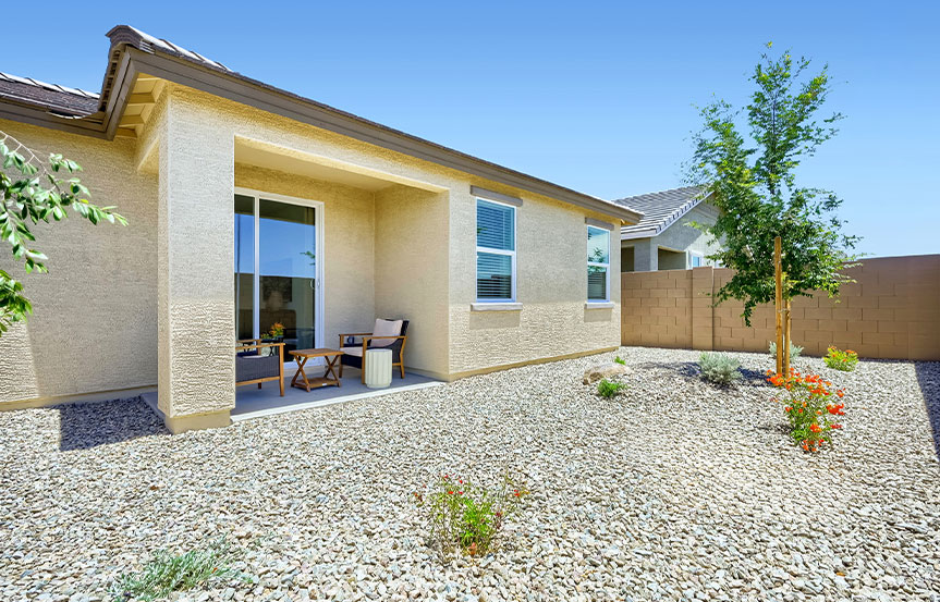 Lennar Bisbee Backyard