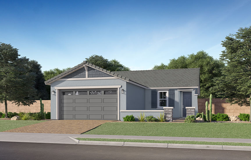 Lennar Blossom Rock Jermome Elevation C - Craftsman