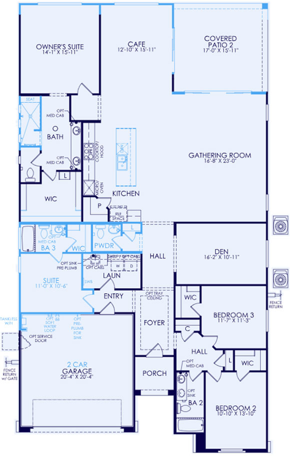 9998 S Gold Stone Trl Floorplan