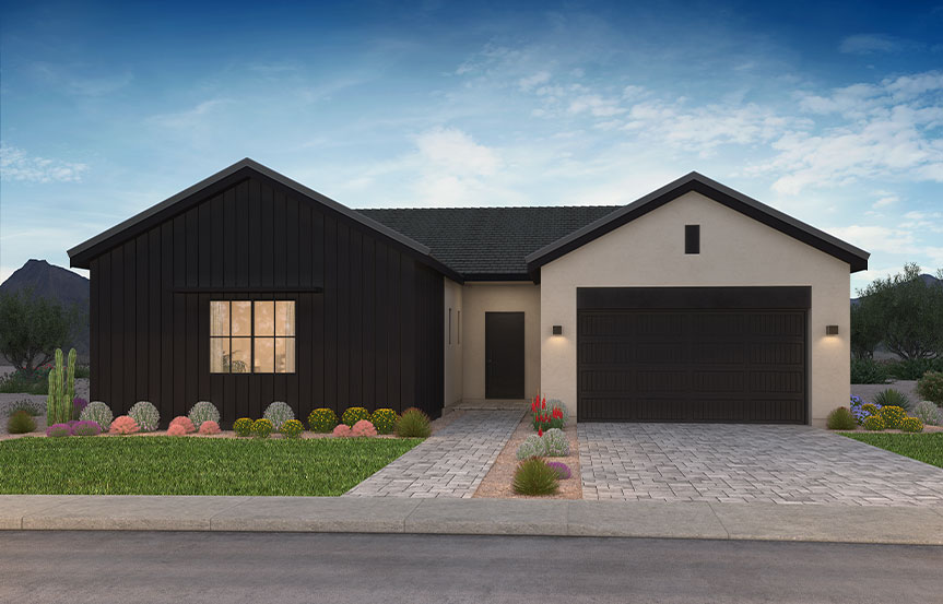 Shea Homes Blossom Rock Plan 5035 Elevation V - Valley