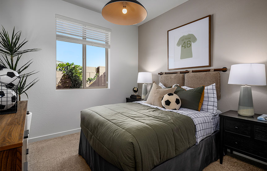 Lotus Model Home Bed2