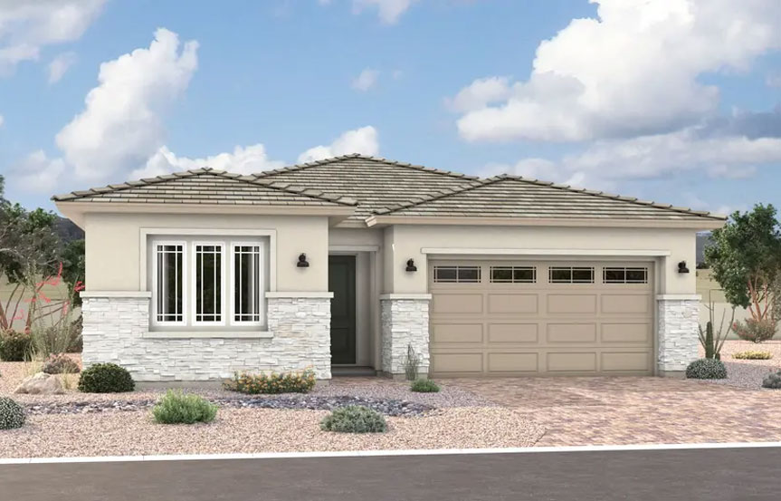 Richmond American Homes in Blossom Rock Alden Elevation C