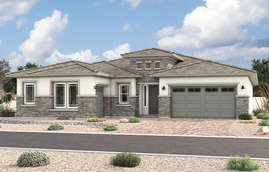 Richmond American Homes in Blossom Rock - Julia Elevation C