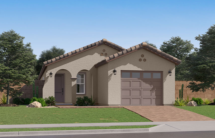 Lennar Blossom Rock Aster Elevation A - Spanish Colonial
