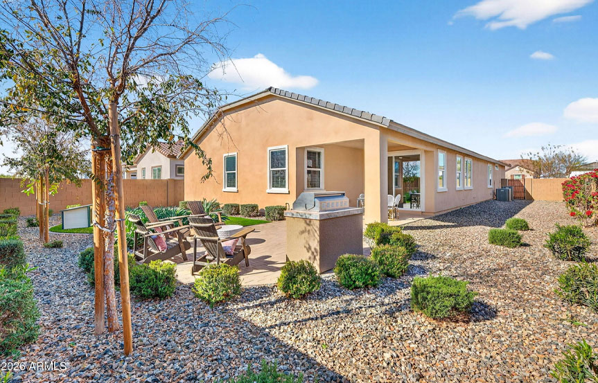 Lennar 9953 S Dutchman Dr Backyard