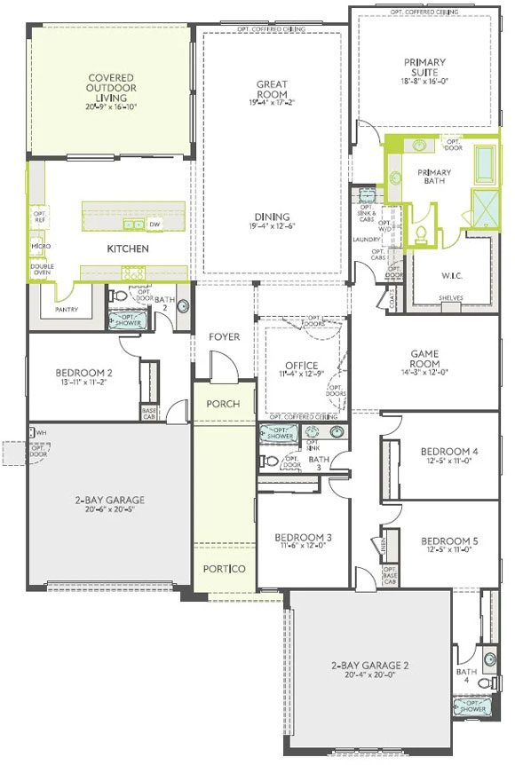 803 W J Waltz Way Floorplan