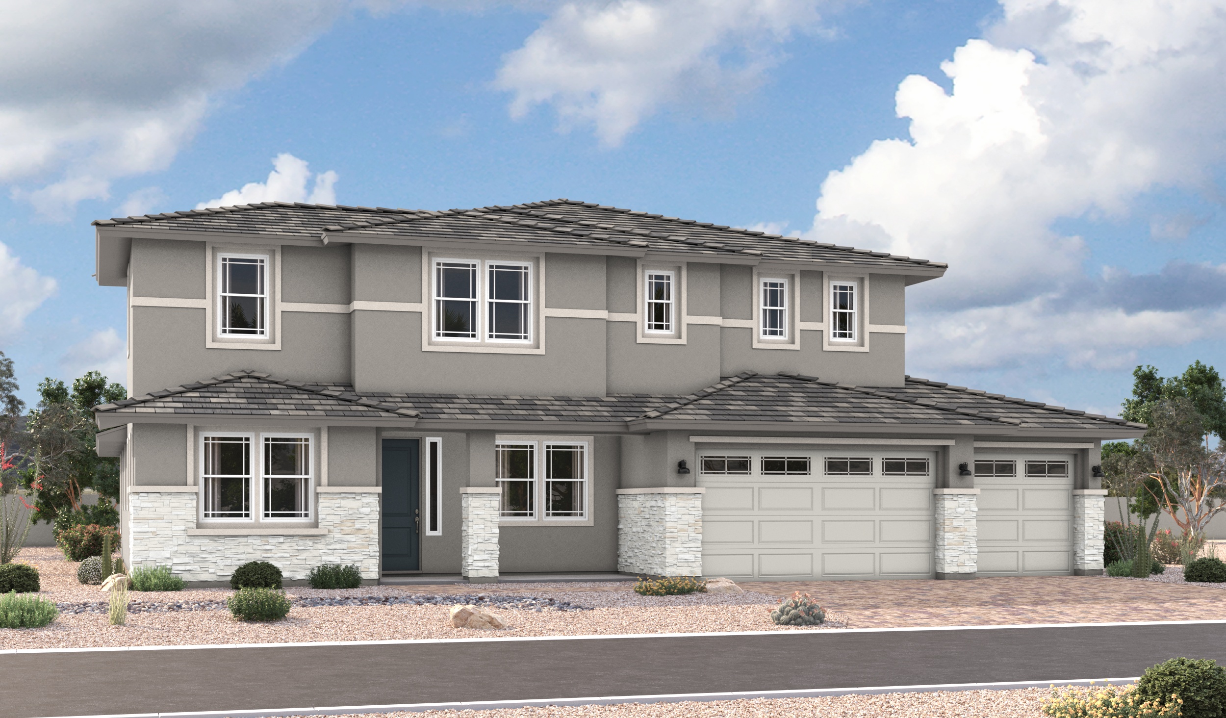 Richmond American Homes in Blossom Rock - Hastings Elevation C