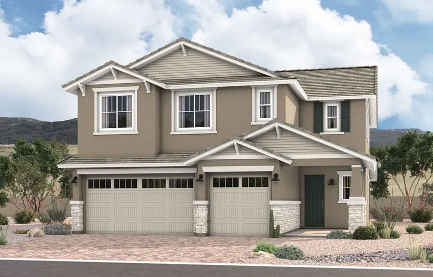 Richmond American Homes in Blossom Rock Yorktown Elevation B