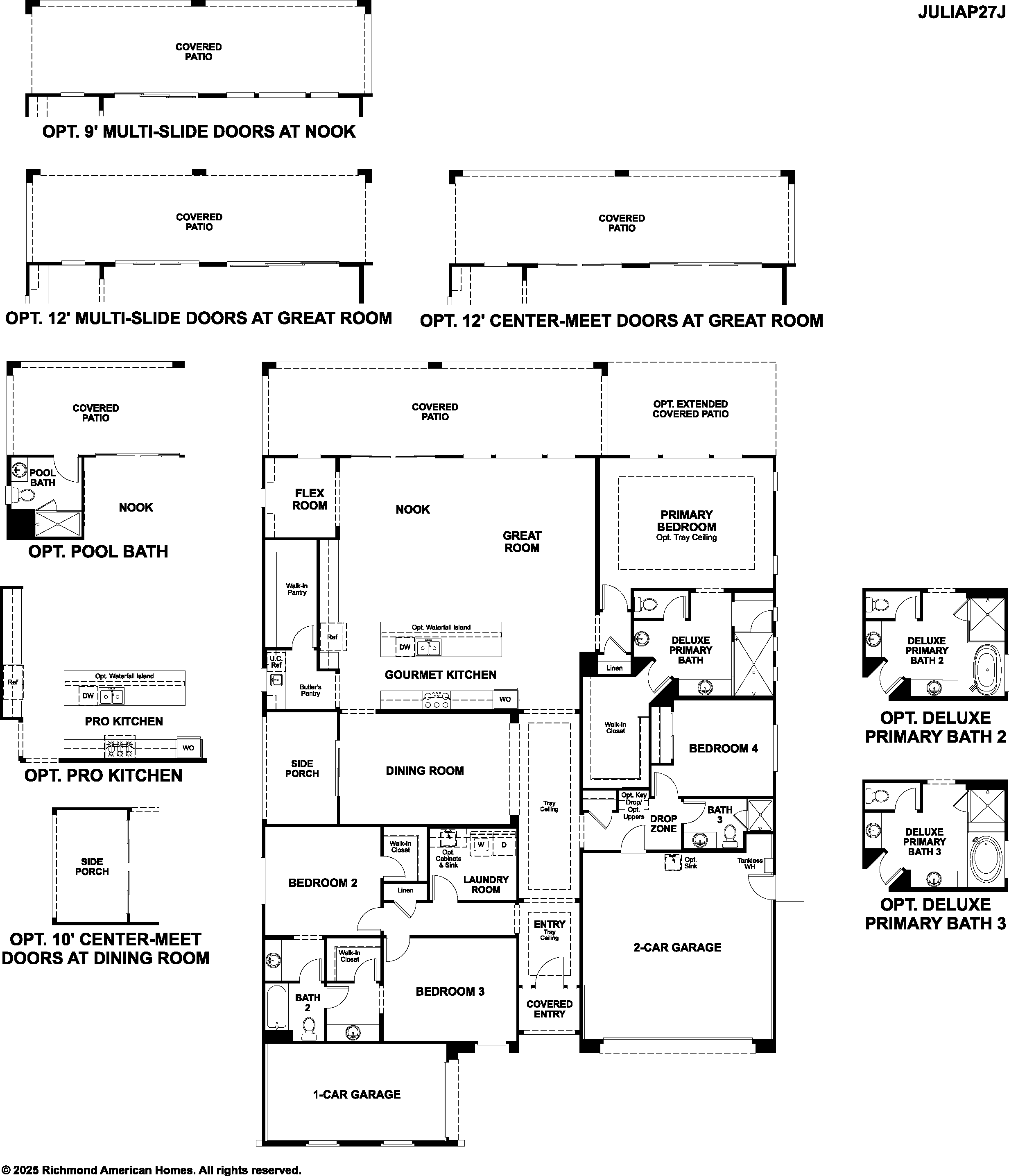 Richmond American Homes in Blossom Rock Pomona Floor Plan