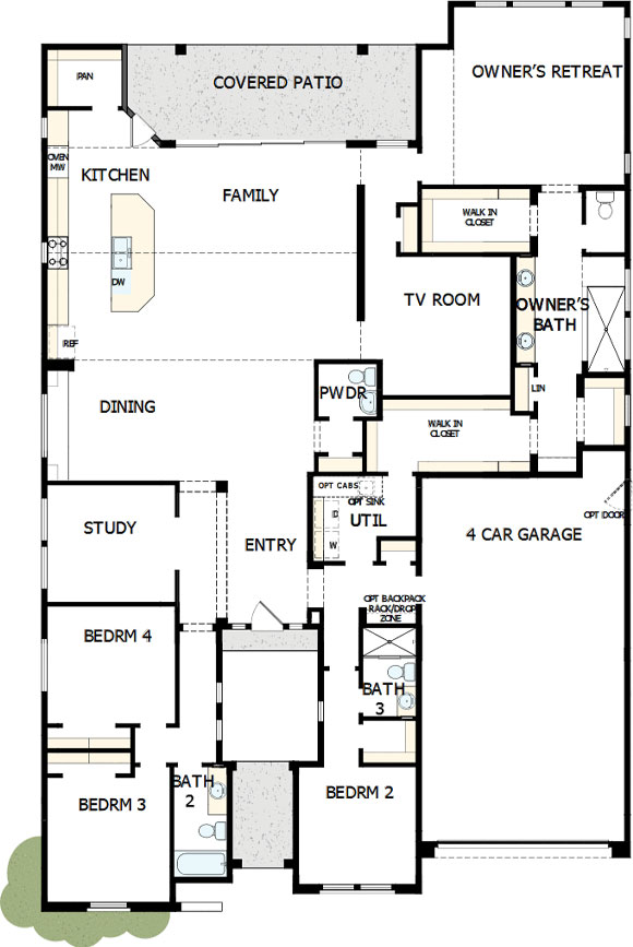 DWH 1128 W J Waltz Way Floorplan