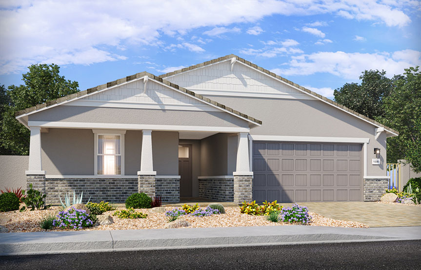 Meritage Homes Blossom Rock Bailey Plus - Elevation F