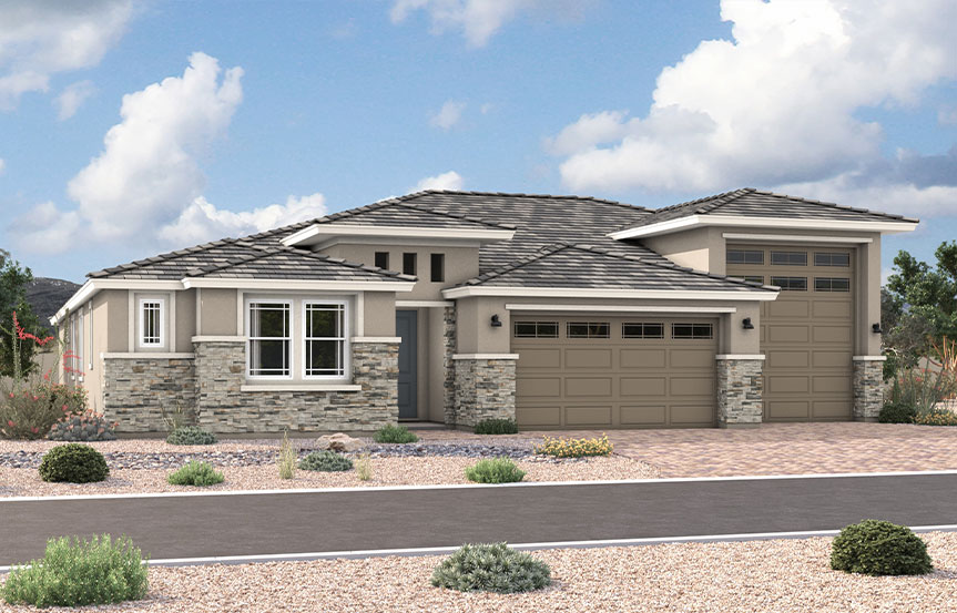Richmond American Homes in Blossom Rock - Harley Elevation C