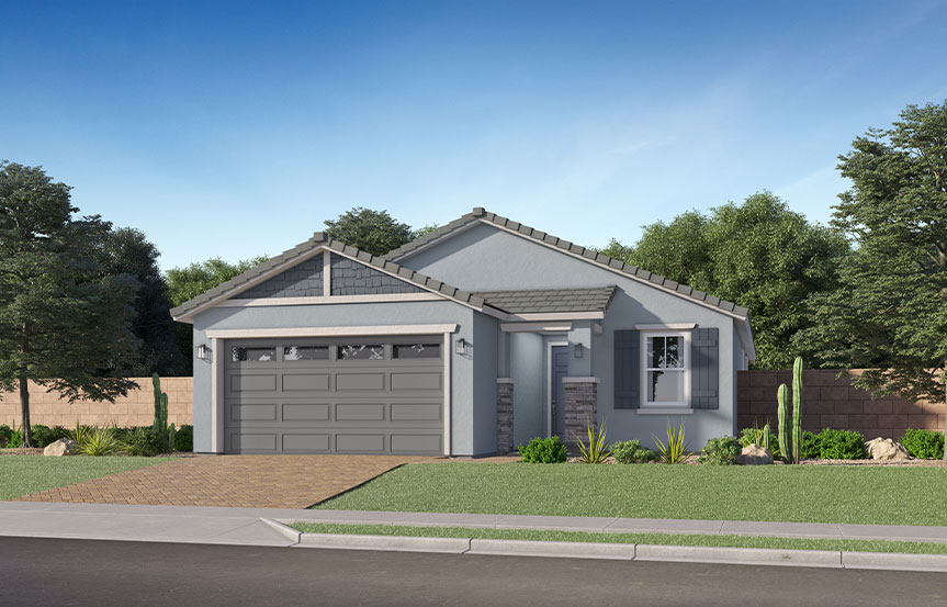 Lennar Blossom Rock Coronado Elevation C - Craftsman