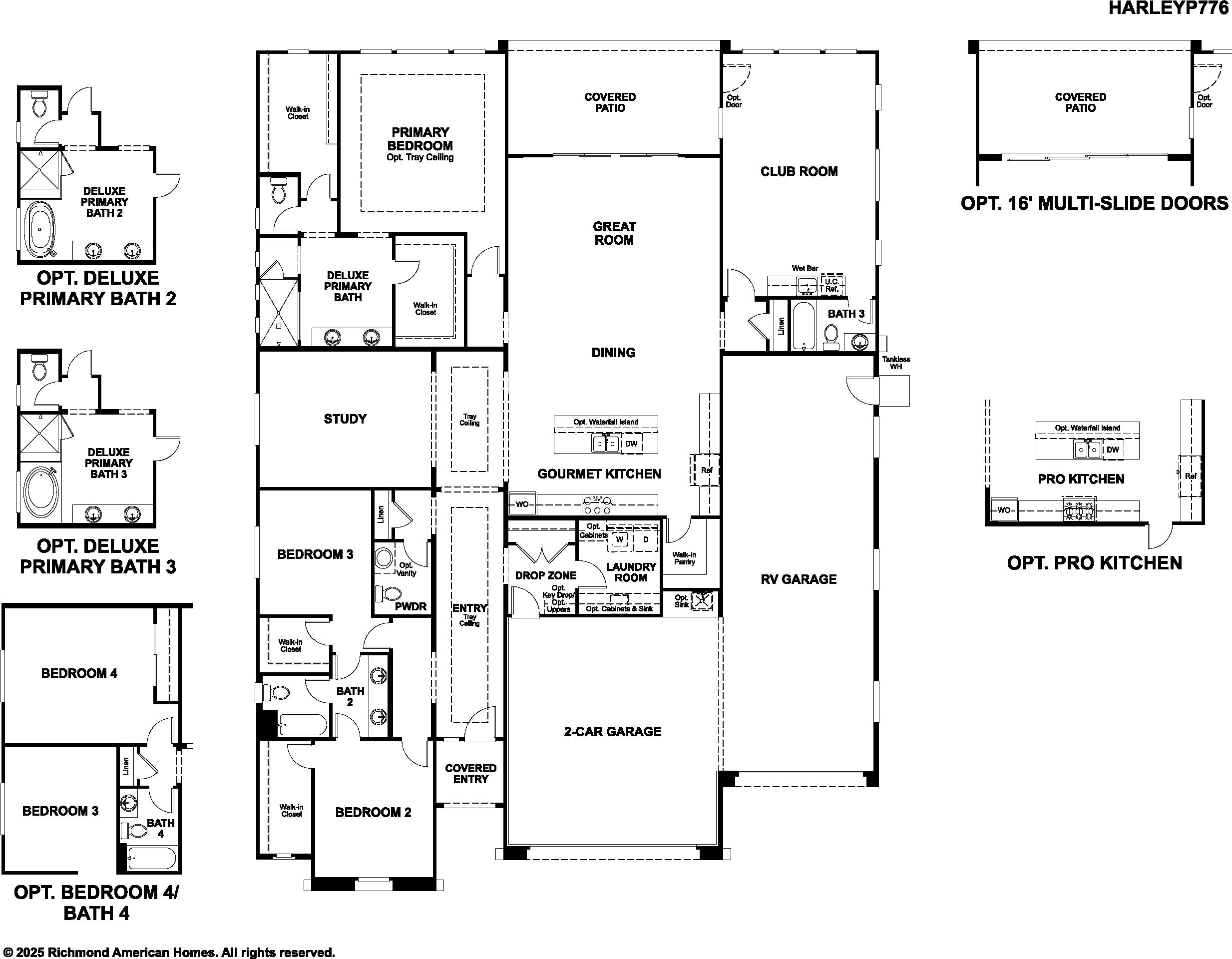 Richmond American Homes in Blossom Rock Pomona Floor Plan