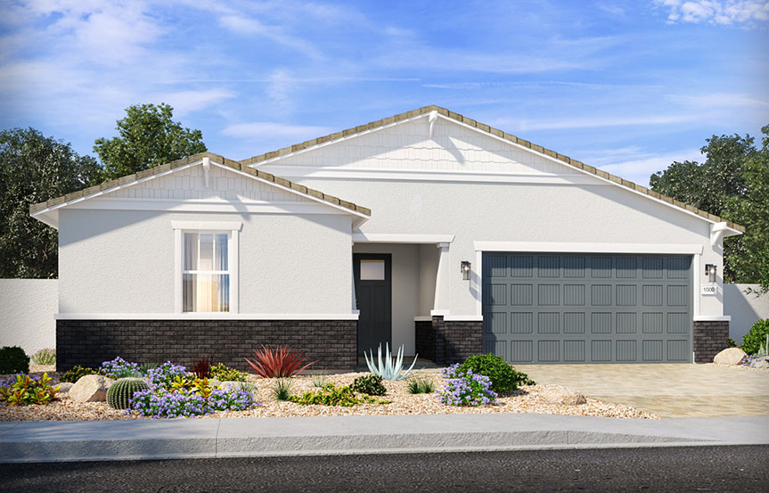 Meritage Homes Blossom Rock Amber Plus - Elevation F