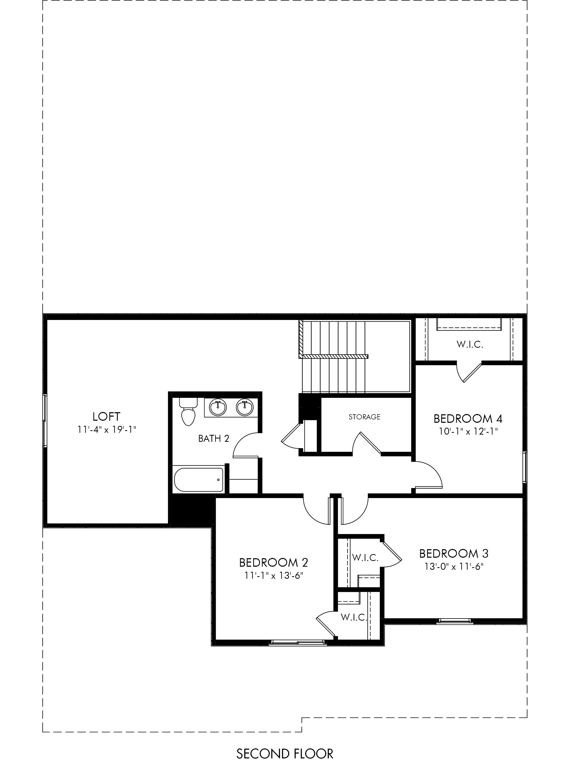 Meritage Homes Owen Floorplan in Blossom Rock
