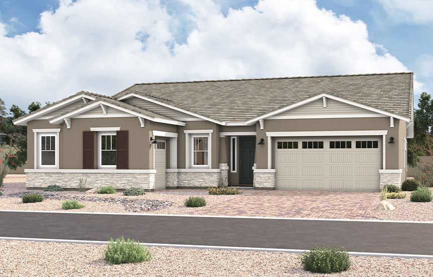 Richmond American Homes in Blossom Rock - Julia Elevation B