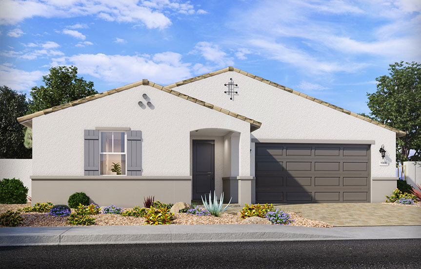 Meritage Homes Blossom Rock Lennon Plus - Elevation D