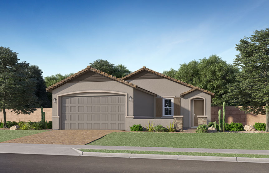 Lennar Blossom Rock Jermome Elevation F - French Country