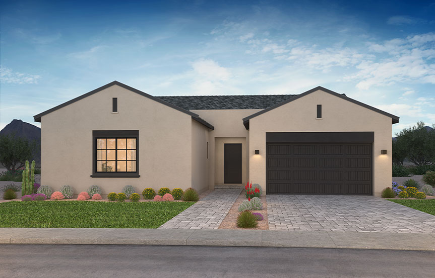 Shea Homes Blossom Rock Plan 5035 Elevation S - Spanish