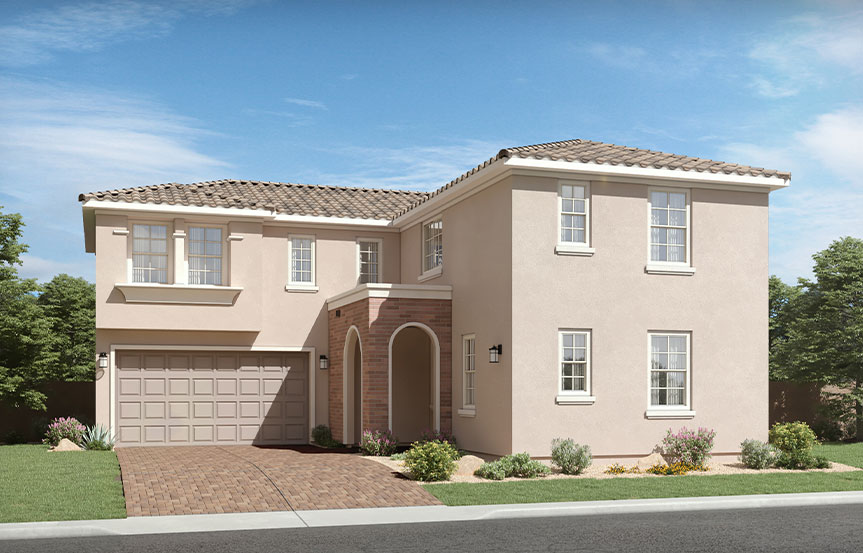Lennar Blossom Rock Santa Barbara Elevation Mediterranean J